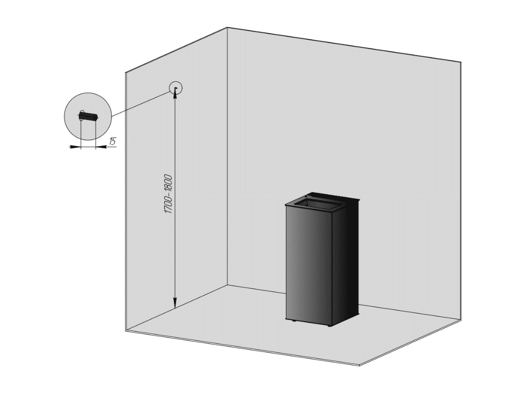 Series W installation scheme 1